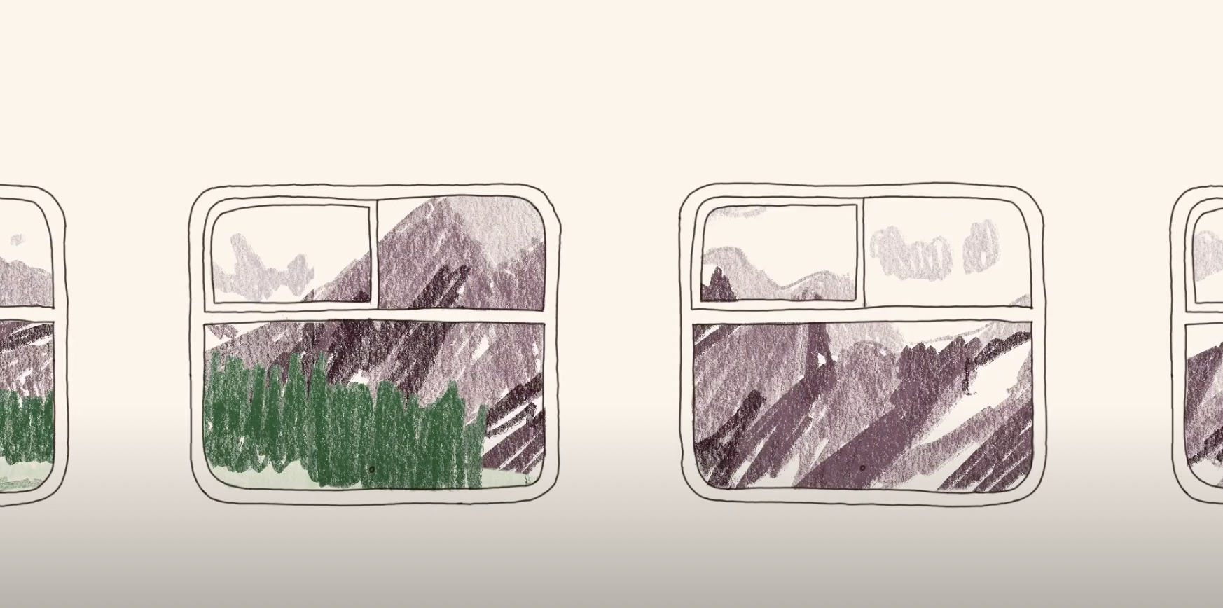 Embedded video: mata voices sit and sing in colorful dresses on steps in front of an old building